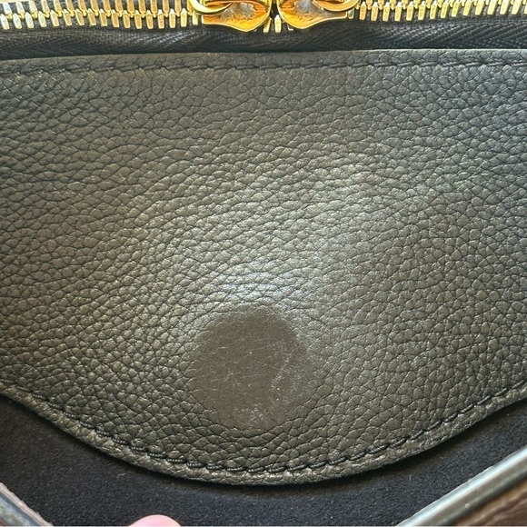 Louis Vuitton Pallas MM Monogram Canvas Black Leather Adjustable Strap - Picture 17 of 17